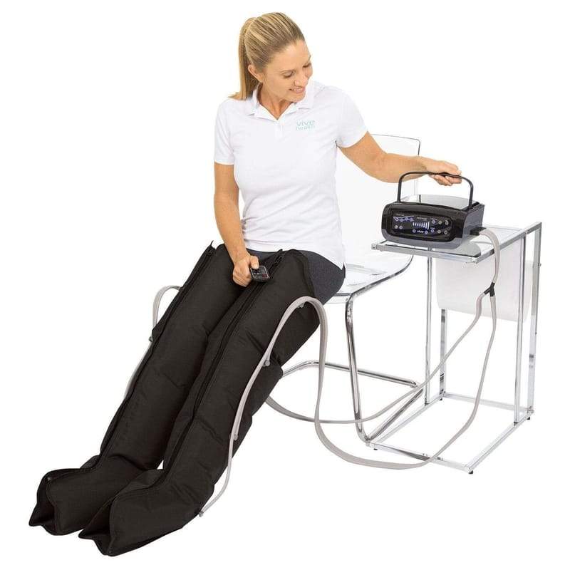 Vive Health Leg Compression Therapy System with Wireless Remote - Senior.com Compression Systems