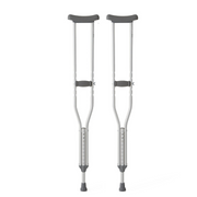 Medline Guardian Standard Push-Button Underarm Crutches - Senior.com Push-Button Crutches