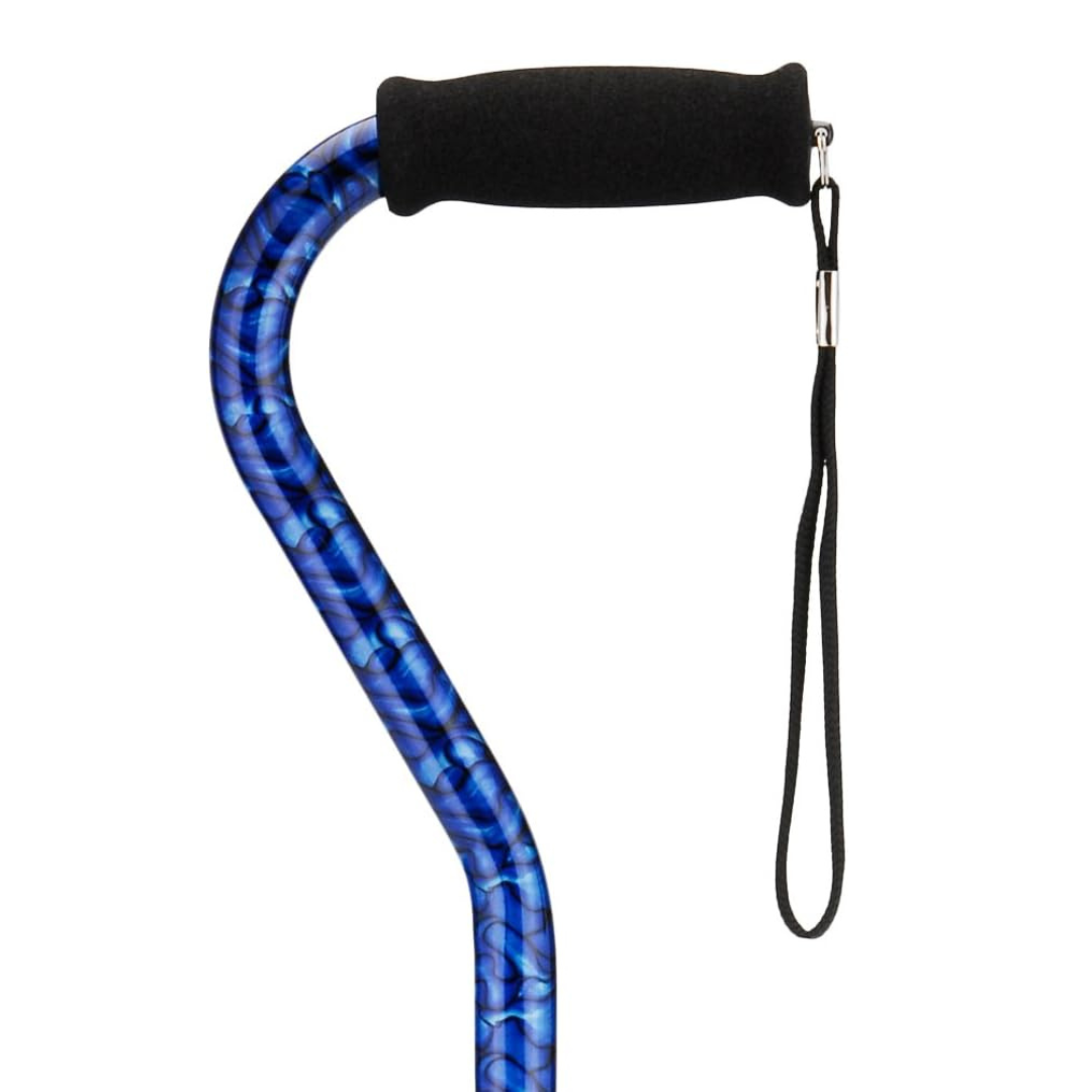 Straight Adjustable Aluminum Cane With Fritz Handle US Air Force - Blue :  : Health & Personal Care
