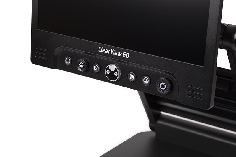 Optelec ClearView GO 17" HD Portable Video Low Vision Magnifier - Senior.com Vision Enhancers