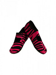 Nufoot Mary Janes - Women's Pink Zebra Betsy Lou Slippers - Senior.com Womans Slippers