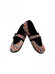 Nufoot Mary Janes - Women's Poppies Betsy Lou Slippers - Senior.com Womans Slippers