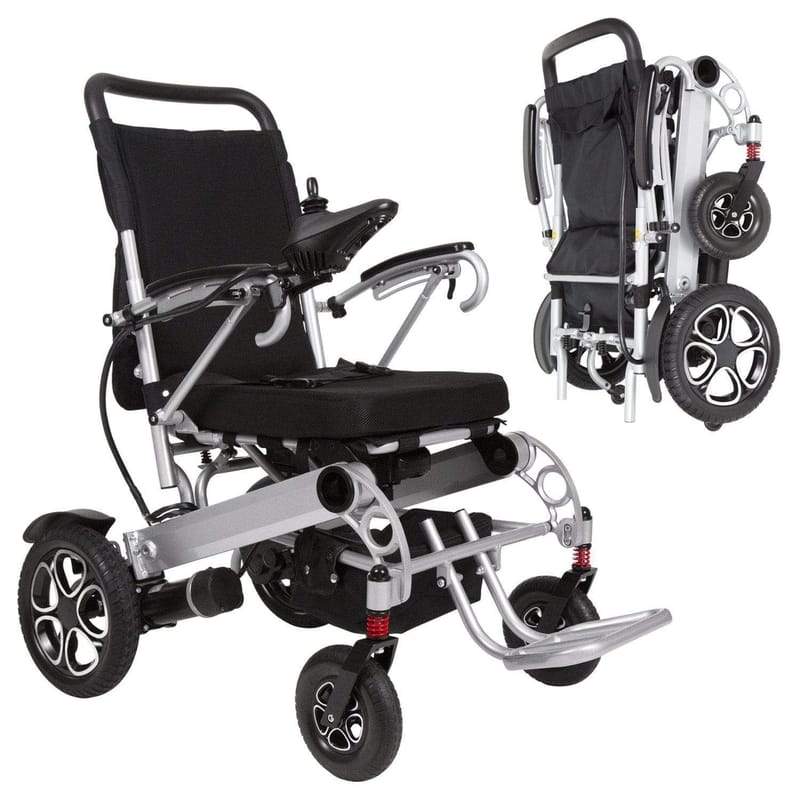 Vive Health Lightweight Folding Power Wheelchair - Senior.com Power Chairs
