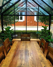 Exaco Belgian Royal Orangerie Greenhouse - Extra Large with Double Sliding Door - Senior.com Greenhouses