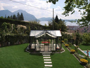 Exaco Belgian Royal Orangerie Greenhouse - Extra Large with Double Sliding Door - Senior.com Greenhouses