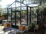 Exaco Belgian Royal Orangerie Greenhouse - Extra Large with Double Sliding Door - Senior.com Greenhouses