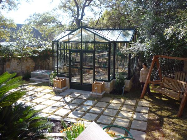 Exaco Belgian Royal Orangerie Greenhouse - Extra Large with Double Sliding Door - Senior.com Greenhouses