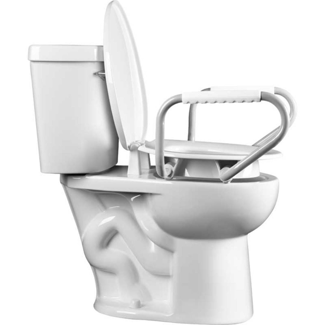 Vive Toilet Safety Rail Frame - Grab Bars for Bathroom - Fall
