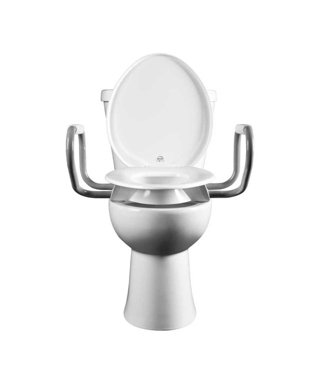 Bemis Clean Shield Elevated Toilet Seat with Support Arms