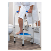 Step2Health Bathtub Step2Tub Stepping Stool with Fall Prevention Handles - Senior.com Foot Stools