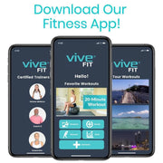 Vive Health Recumbent Bike with Large Digital Display and Fitness App - Senior.com Exercise Bikes