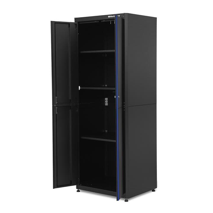 Montezuma 2-Door Tall Lockable Garage Storage Cabinet - Senior.com Garage Cabinets