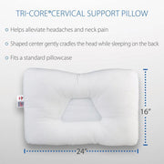 Core Products Tri-Core Cervical Pillow - Senior.com Pillows