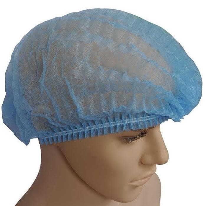Disposable Protective Non-Woven Hair Caps with Elastic Band - Bag of 100 - Senior.com Hair Caps