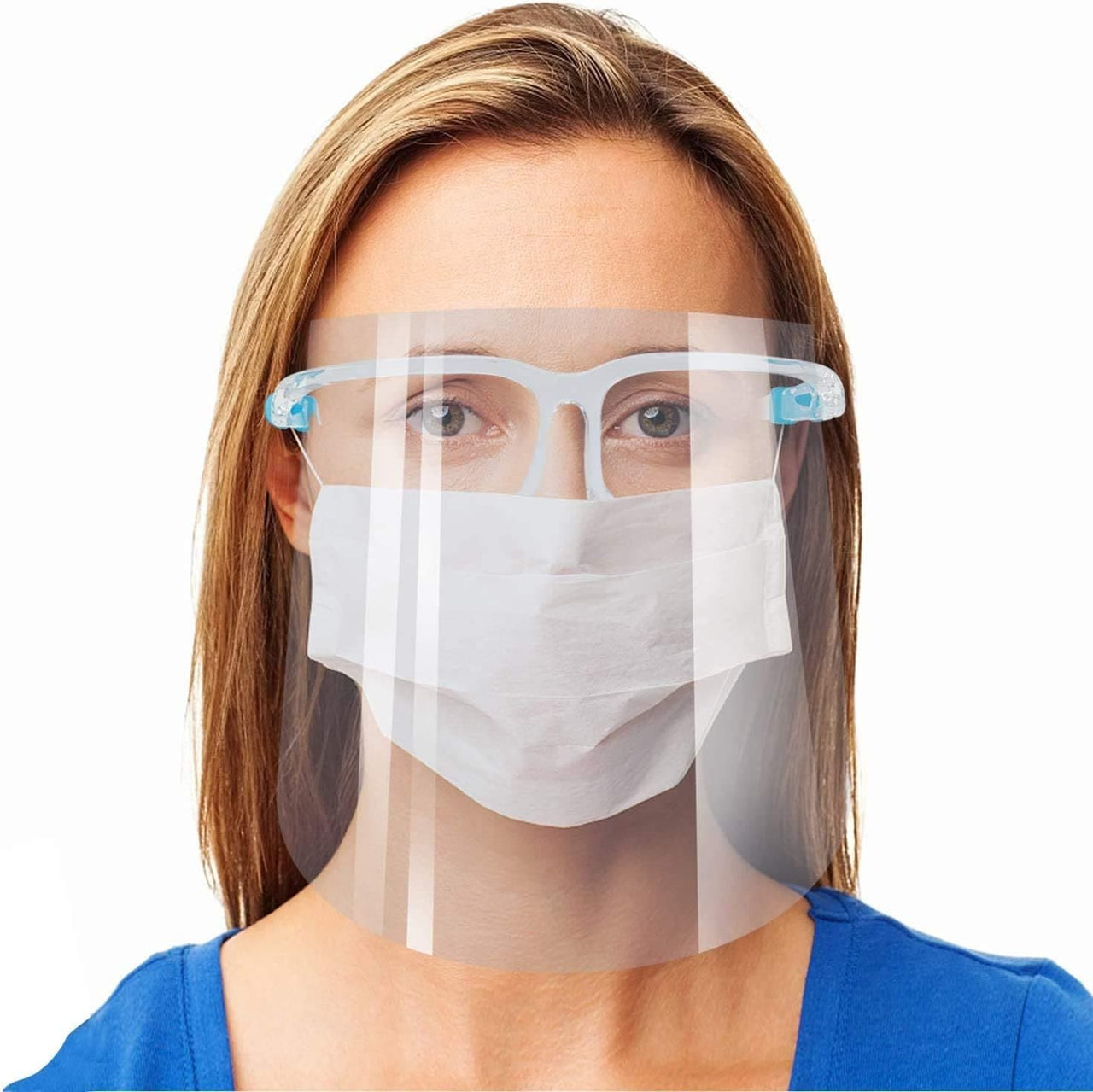 MOBB Face Shield With Anti-Fog Reusable Glasses - Senior.com Protective Eyewear