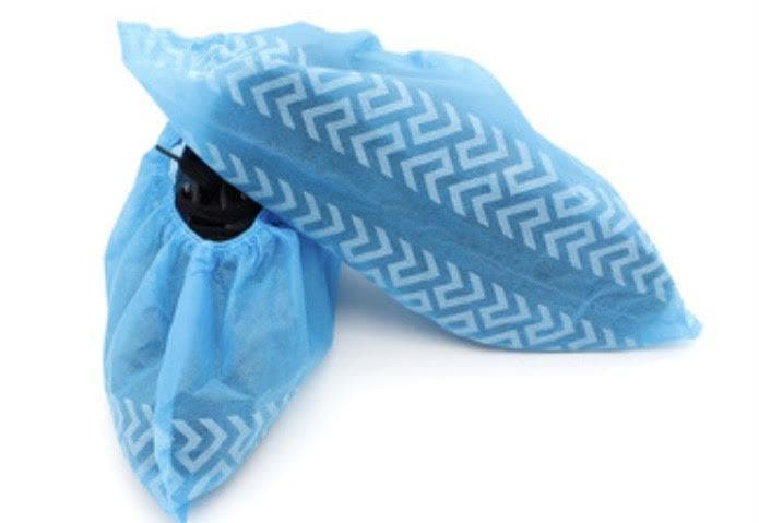 Disposable Universal Protective Non-Skid Shoe Covers - Bag of 100 - Senior.com Shoe Covers