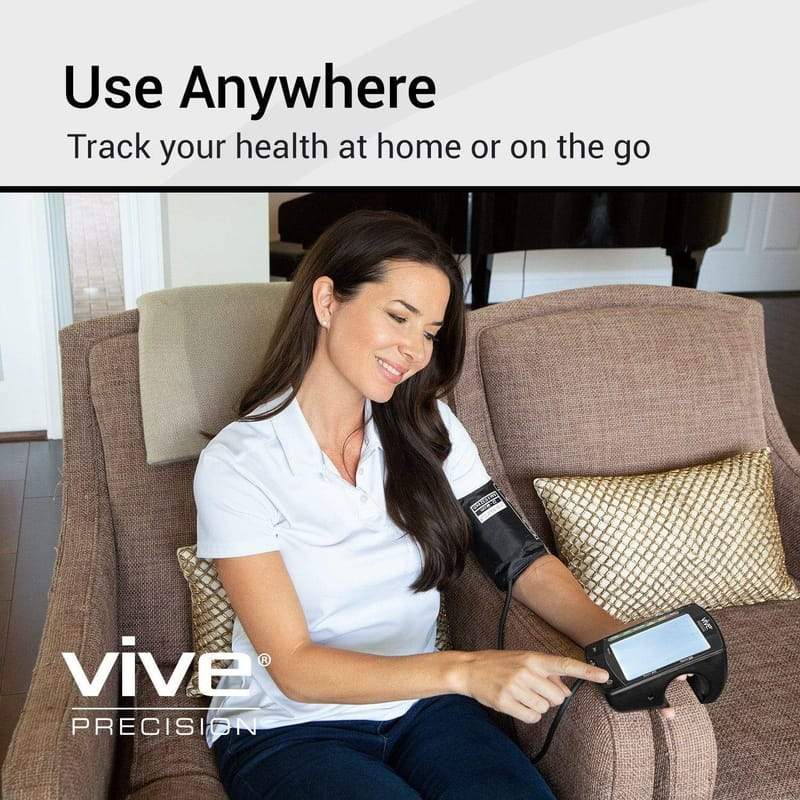 Vive Health Arm Blood Pressure Monitor Compatible with Smart Devices - Senior.com Blood Pressure Monitors