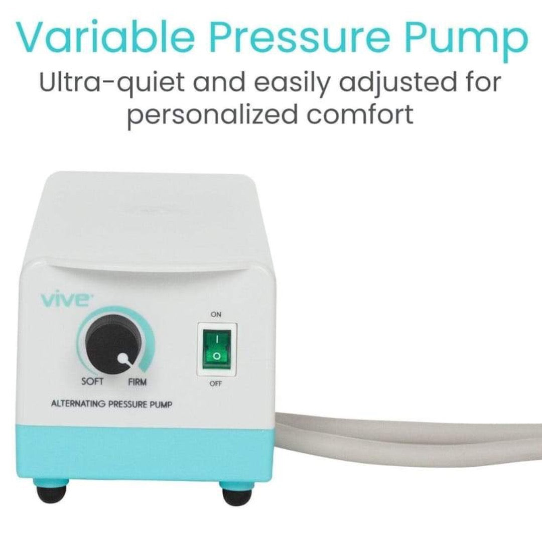 Vive Health 5" Alternating Pressure Pad System with Pump and Cover - Senior.com Alternating Pressure Pads