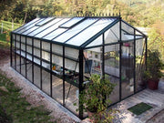 Exaco Royal Victorian VI 36 Greenhouse with 10mm Twin-Wall Polycarbonate - Senior.com Greenhouses