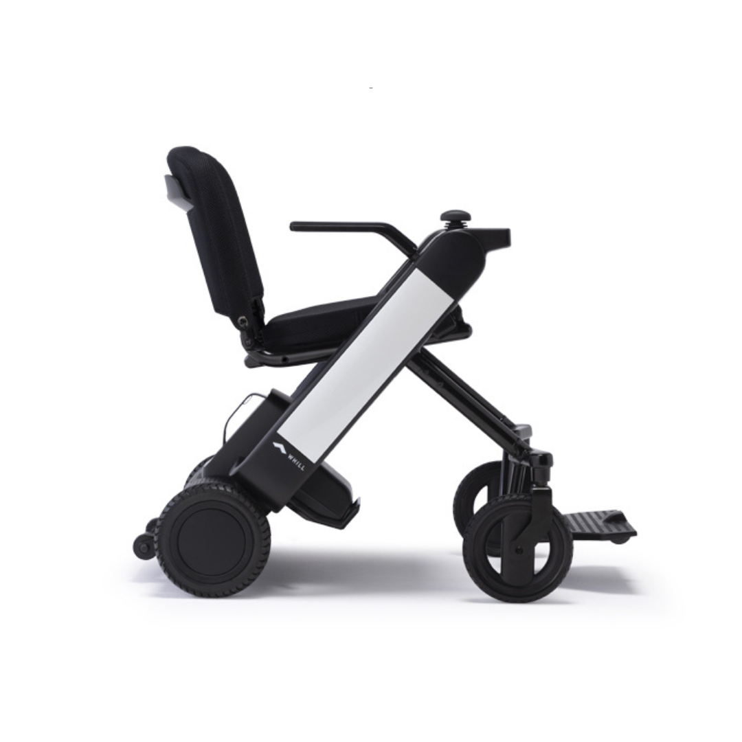 WHILL Model F Travel Power Chair - Foldable and Lightweight - Airline Approved - Senior.com Power Chairs